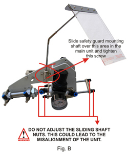 figure of tag gun implement tool parts